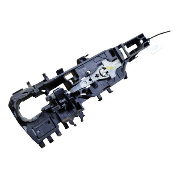 Suporte Maçaneta Externa Megane 2008 Dianteira Esquerda Preta Dianteira