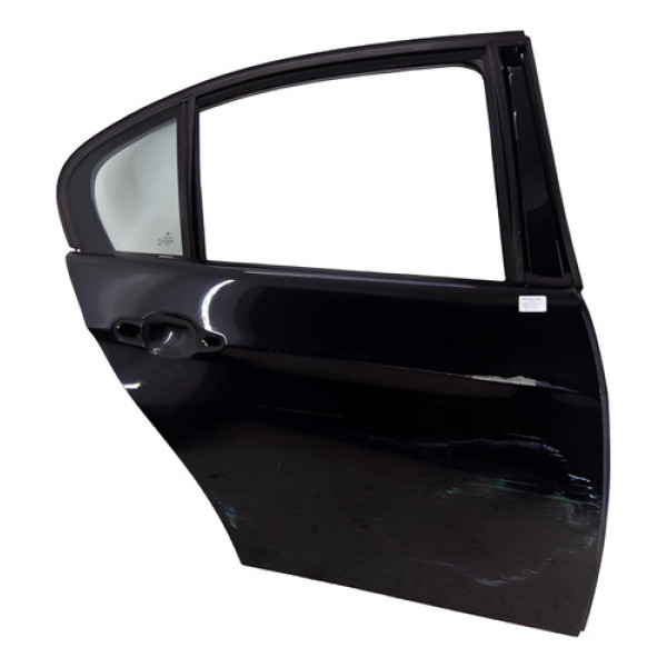 Porta Bmw 318i 320 Traseira Direita 2010 2011 2012 Detalhe Traseira Direita Preta
