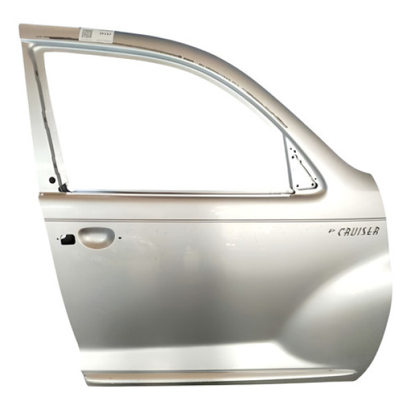 Porta Dianteira Direita Chrysler Pt Cruiser 2005 2006 2007 Prata Direita Dianteira