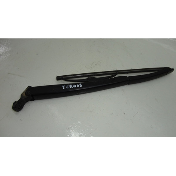 Braço Com Palheta Parabrisa Traseiro Vw Tcross 20