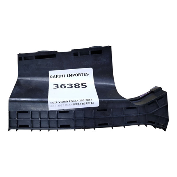 Guia Vidro Porta 208 2013 2014 2015 Dianteira Direita Preto