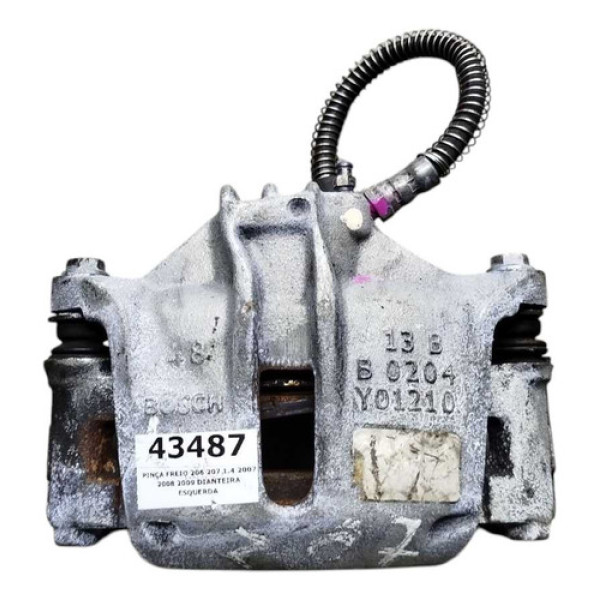 Pinça Freio 206 207 1.4 2007 2008 2009 Dianteira Esquerda