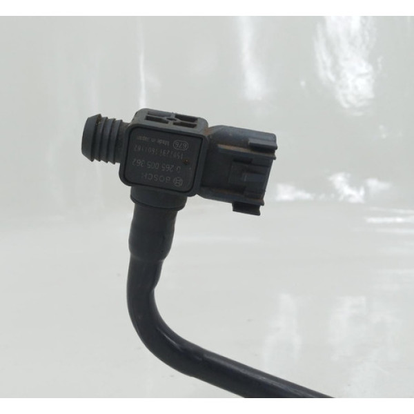 Sensor Pressão Ar C/ Mangueira Coletora Hidráulica Fiesta 13