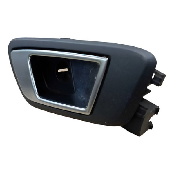 Maçaneta Interna Porta Fiesta 2012 2014 Traseira Direita Prata Traseira