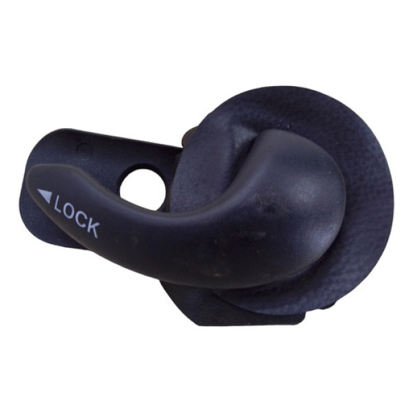 Maçaneta Interna Porta Traseira Direita Fiat Palio 2008 Preto Traseira