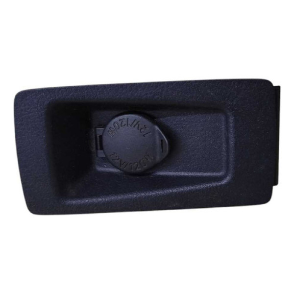 Moldura Tomada Acendedor 12v Toyota Corolla 2015 2016 2017  Preto