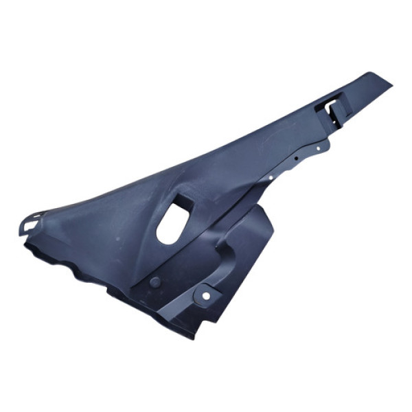 Acabamento Soleira Prisma 2013 2016 Traseira Direita Cinza-escuro