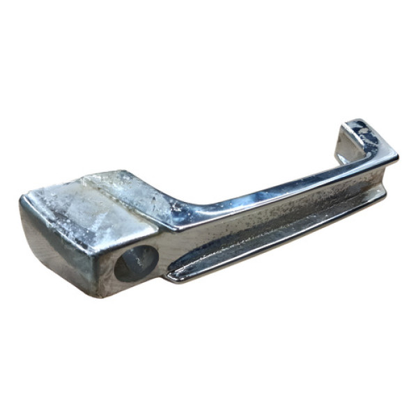 Maçaneta Externa Volvo N12 1984 Dianteira Direita Prateado