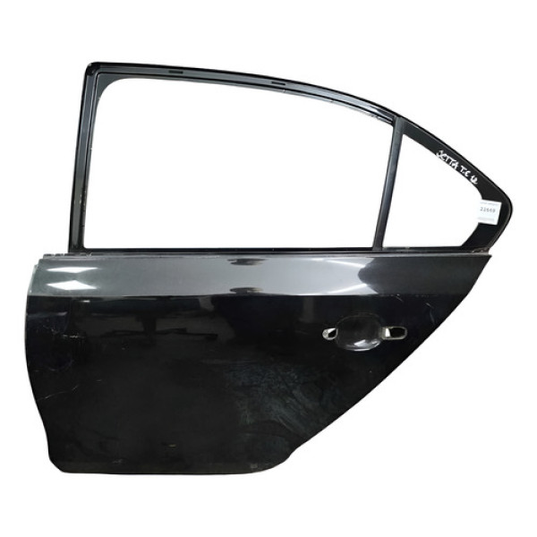 Porta Traseira Esquerda Jetta 2012 2013 2014 2015 2016 Traseira Esquerda Preta