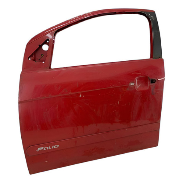 Porta Dianteira Esquerda Palio 2014 2015 2016 2017 Dianteira Esquerda Vermelha