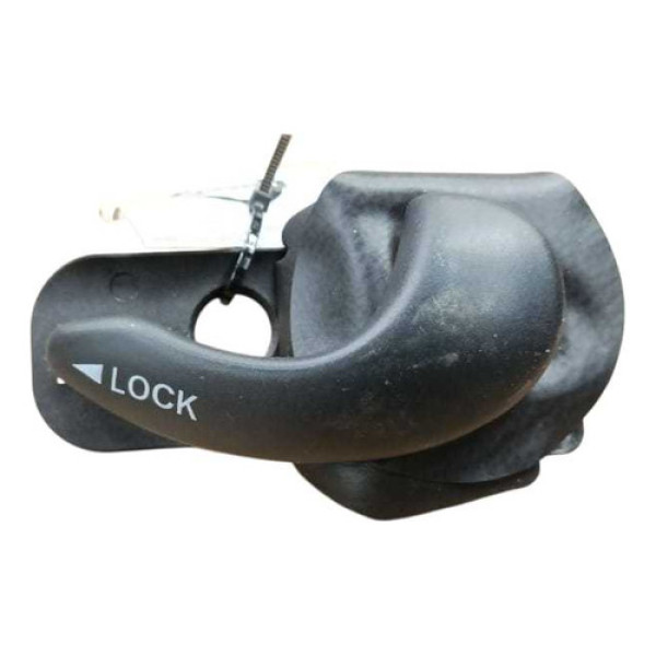 Maçaneta Interna Porta Traseira Direita Fiat Palio 2008 Preto Traseira