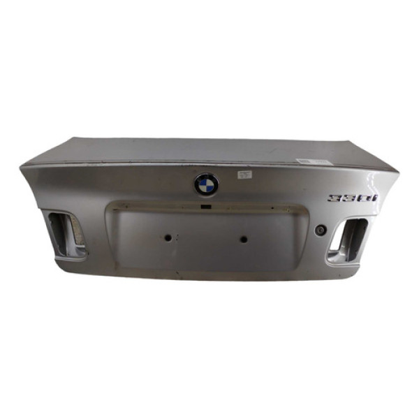 Tampa Traseira Bmw 330 330i 2001 2002 2003 2004 2005  Prata