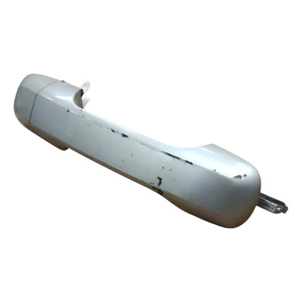 Maçaneta Externa Porta Fiesta 2003 2010 Traseira Direita Creme