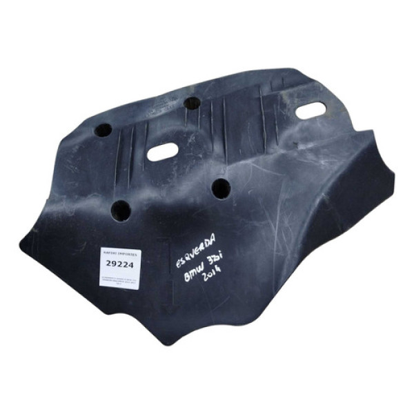 Acabamento Bandeja Bmw 320 Traseira Esquerda 2012 2013 2014