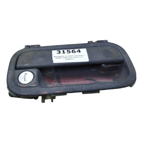 Maçaneta Externa Chevrolet Astra 1998 2005 Dianteira Direita Preto Dianteira