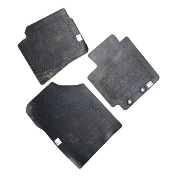 Tapete Toyota Etios Platinum 2015 2016 2017 3 Peças Preto