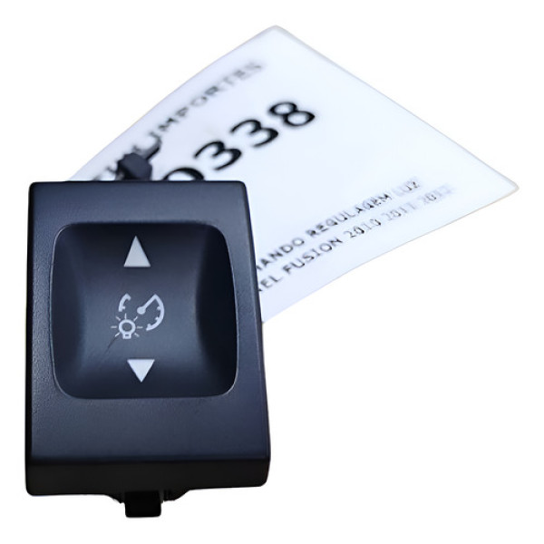 Comando Regulagem Luz Painel Fusion 2010 2011 2012 Preto