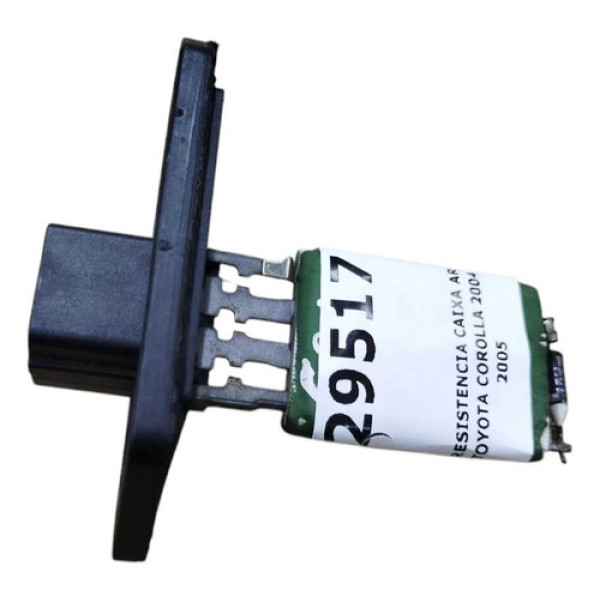 Resistencia Caixa Ar Toyota Corolla 2004 2005 Preto