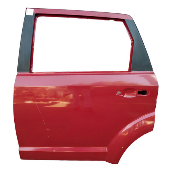 Porta Traseira Esquerda Dodge Journey 2010 2011 2012 2013 Traseira Esquerda Vermelha