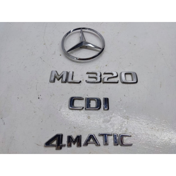 Emblema Mercedes Ml320 2008 Original