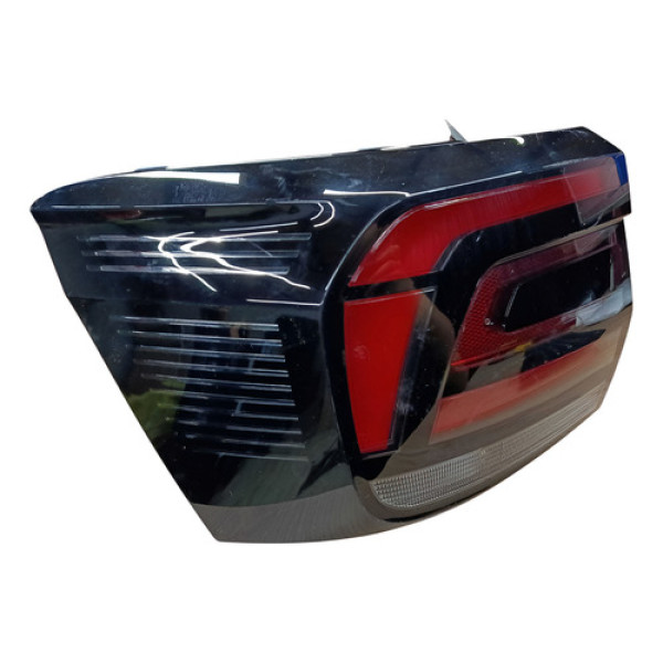 Lanterna Tcross 2020 2021 2022 Traseira Esquerda Detalhe Esquerdo/motorista Preto