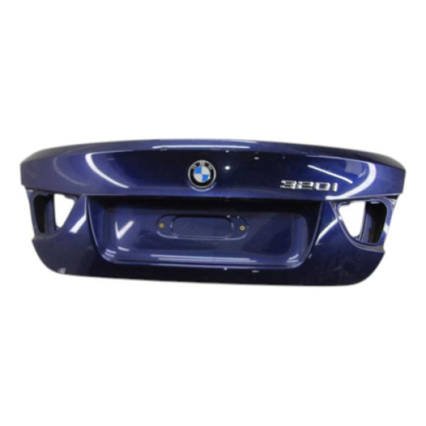 Tampa Traseira Bmw 320 320i 2008 2009 2010 Detalhe Azul