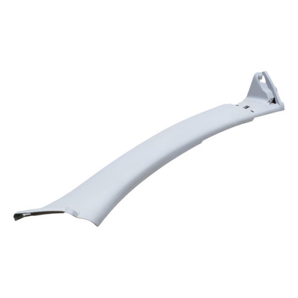 Acabamento Coluna Parabrisa C3 2013 Dianteira Direita Cinza Claro