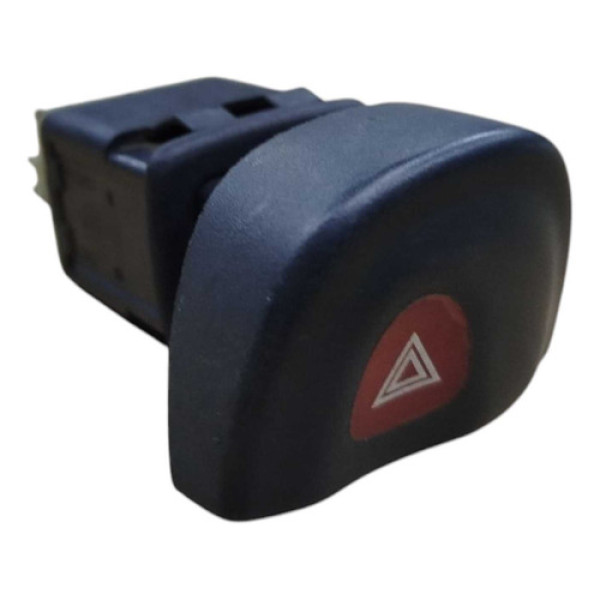 Botão Pisca Alerta Renault Scenic Megane 1996 A 2005 Preto