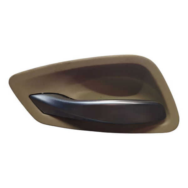 Maçaneta Interna Dianteira Esquerda Bmw 320i 2010 2011 Bege Traseira