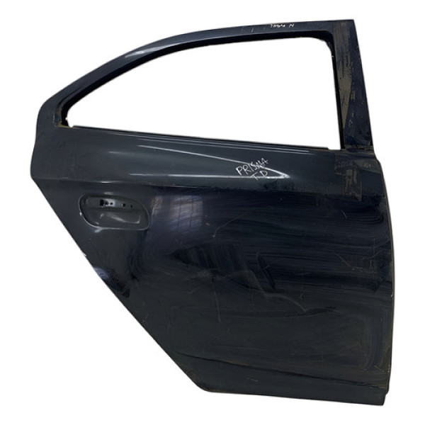 Porta Traseira Direita Onix Prisma 2013 2014 2015 2016 2017 Traseira Direita Preta