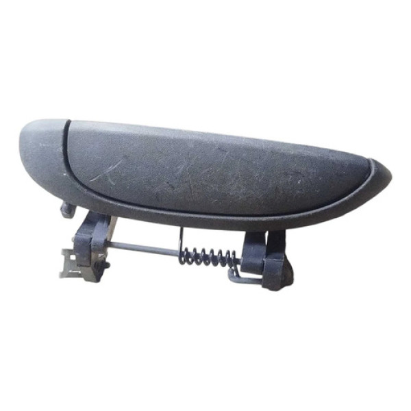 Maçaneta Externa Porta Traseira Esquerda Renault Scenic 2000 Preto Traseira