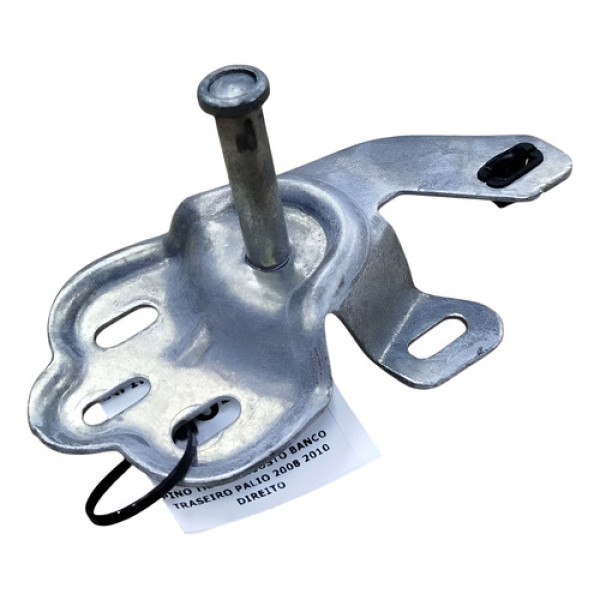 Pino Trava Encosto Banco Traseiro Palio 2008 2010 Direito Prateado