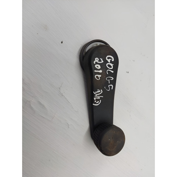 Manivela Vidro Manual Dianteira Direita Vw Gol G5 2010 Preto