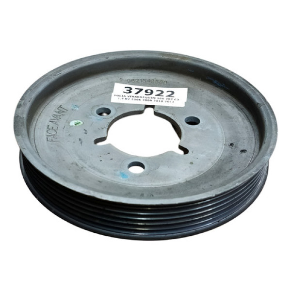 Polia Virabrequim 206 207 C3 1.4 8v 2006 2008 2010 2012