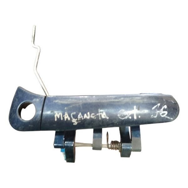 Maçaneta Externa Dianteira Esquerda Jac J6 2011 2012 Azul-turquesa Dianteira