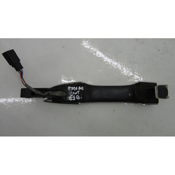 Maçaneta Externa Esq. Com Trava Elétrica Mitsubishi Pajero Prateado