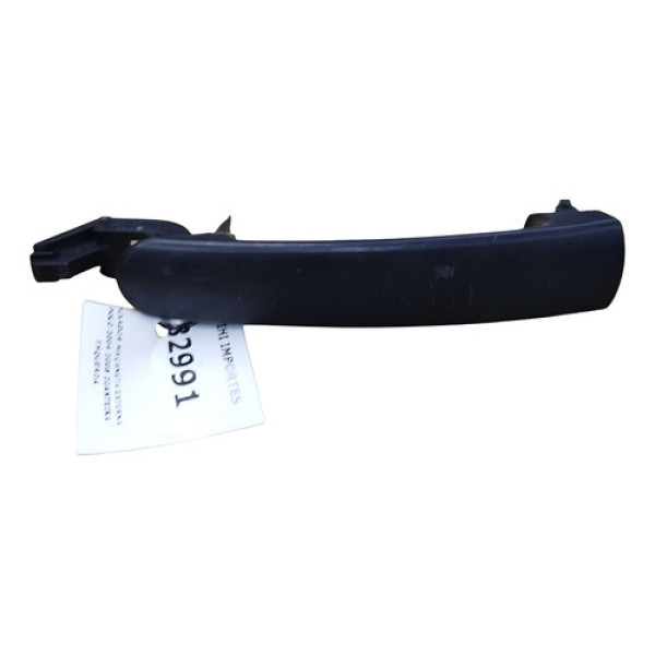 Puxador Maçaneta Externa Polo 2004 2008 Dianteira Esquerda Preto