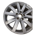 Roda Aluminio Aro 17 Volkswagen Golf Mk6 2014 Tala 7 5x112 Prateado