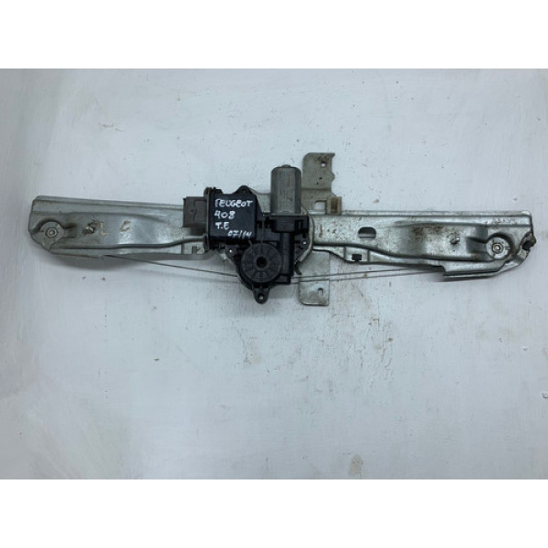 Maquina De Vidro Eletrica Traseira Esquerda Peugeot 408 2014