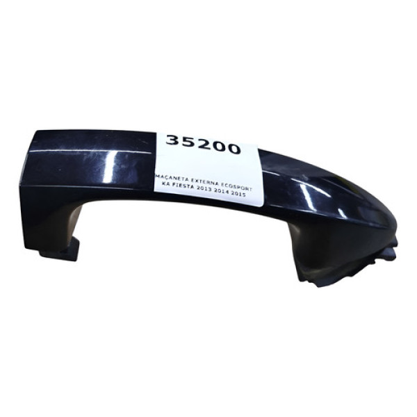 Maçaneta Externa Ecosport Ka Fiesta 2013 2014 2015 Preto Dianteira/traseira