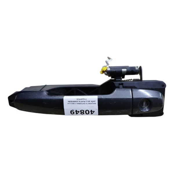 Maçaneta Externa Corolla 2009 2012 Porta Dianteira Esquerda Cinza