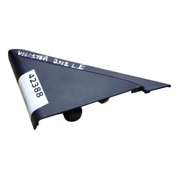 Acabamento Interno Retrovisor Veloster 2013 Lado Esquerdo Preto