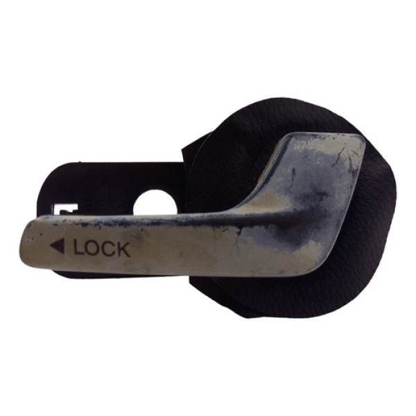 Maçaneta Interna Fiat Palio Siena Dianteira Direita 2005 Prata Dianteira