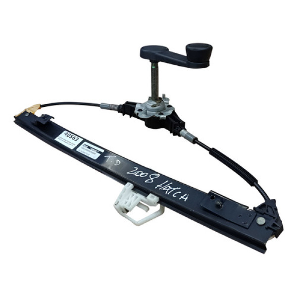 Maquina Vidro Manual Fiesta 2004 2010 Traseira Direita