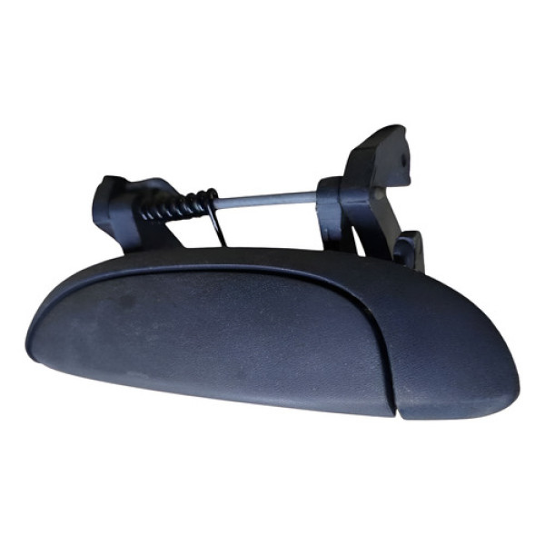 Maçaneta Externa Clio Traseira Esquerda 2001 2002 2003 2012 Preta Traseira