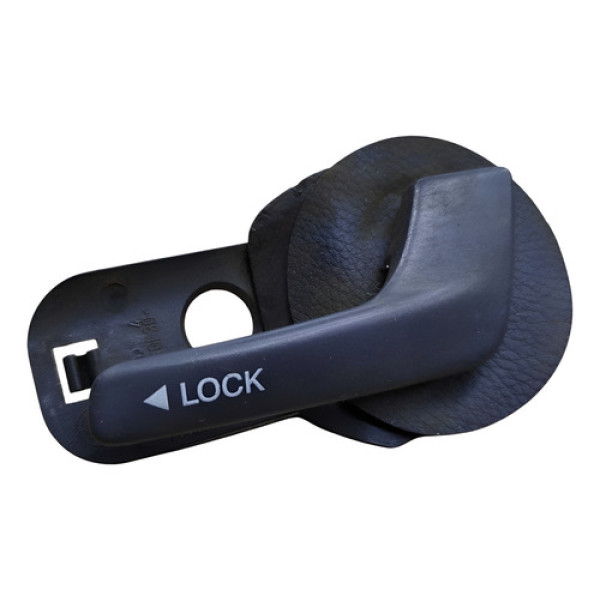 Maçaneta Interna Fiat Palio 2008 2012 Traseira Direita Preta