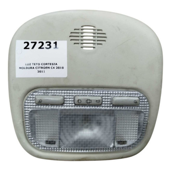 Luz Teto Cortesia Moldura Citroen C4 2010 2011