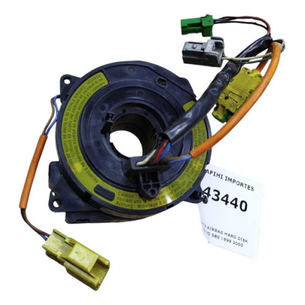 Cinta Airbag Hard Disk Volvo S80 1999 2000 Preto