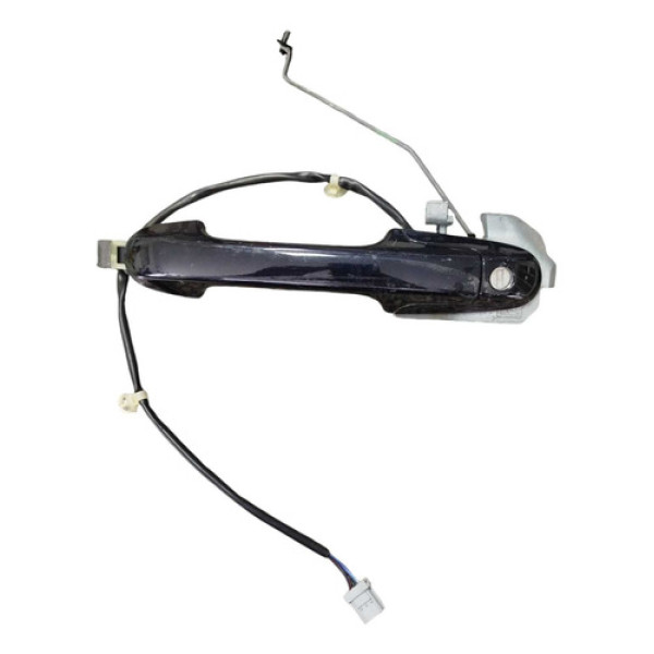 Maçaneta Externa Accord Porta Dianteira Esquerda 2006 2010 Preta Dianteira