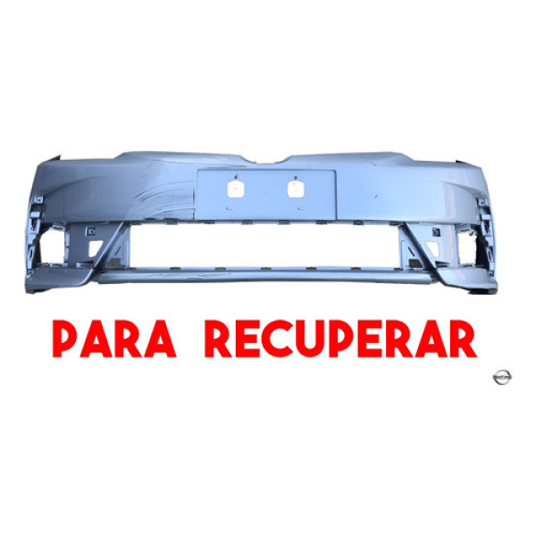 Parachoque Dianteiro Toyota Corolla 2018 Para Recuperar - Prateado